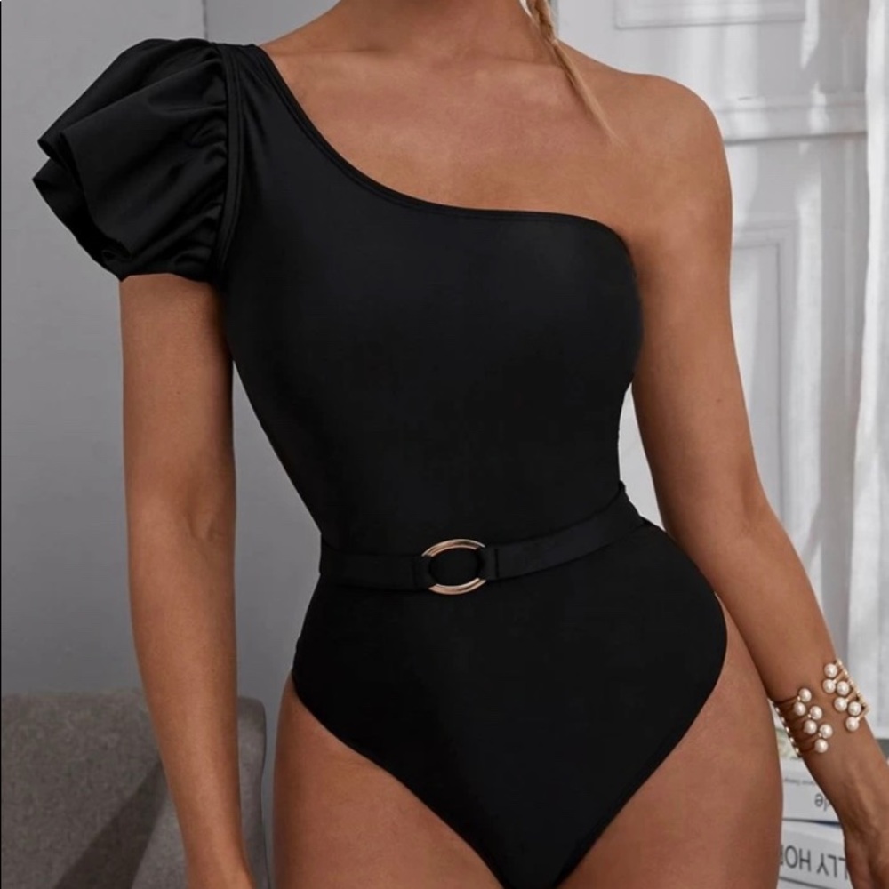 Black swimsuit